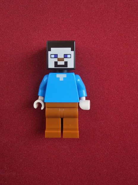 Lego Minecraft Steve minifigura