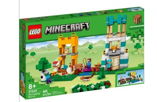 Lego Minecraft (21249) 605 darabos bontatlan, j kszlet