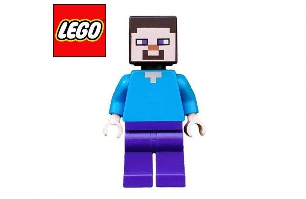 Lego Minecraft - Steve minifigura - j