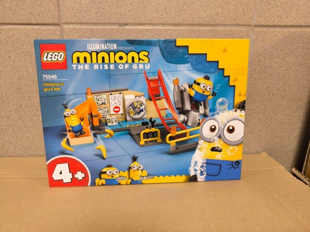 Lego Minions 75546 Minyonok Gru laborjban j, bontatlan