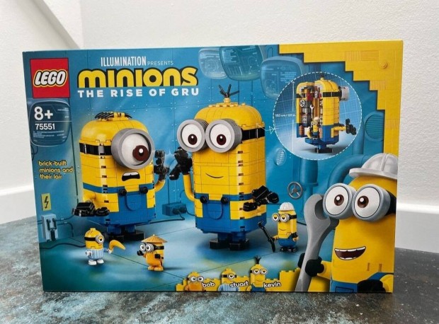 Lego Minions 75551 - Kocka Minyonok s barlangjuk