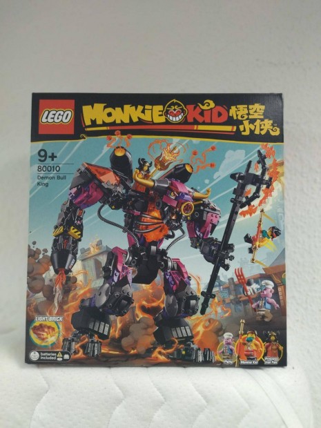 Lego Monkie Kid 80010 Demon Bull King j, bontatlan