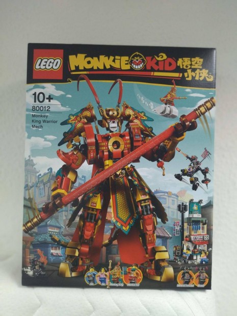 Lego Monkie Kid 80012 King harci robotja j, bontatlan
