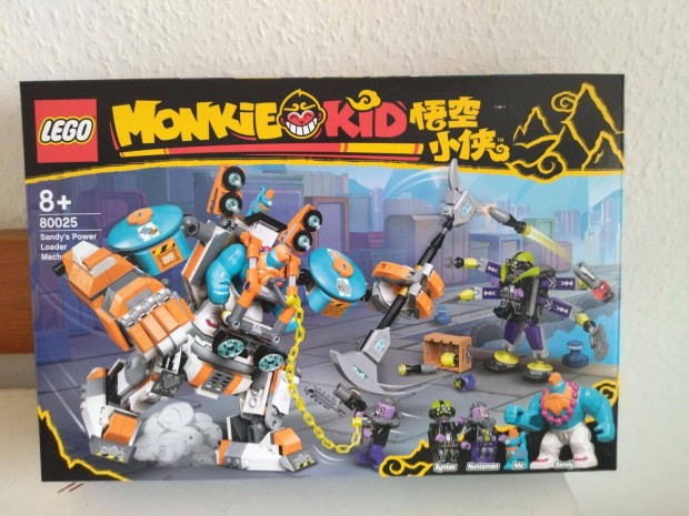 Lego Monkie Kid 80025 Sandy szuper rakod robotja j, bontatlan