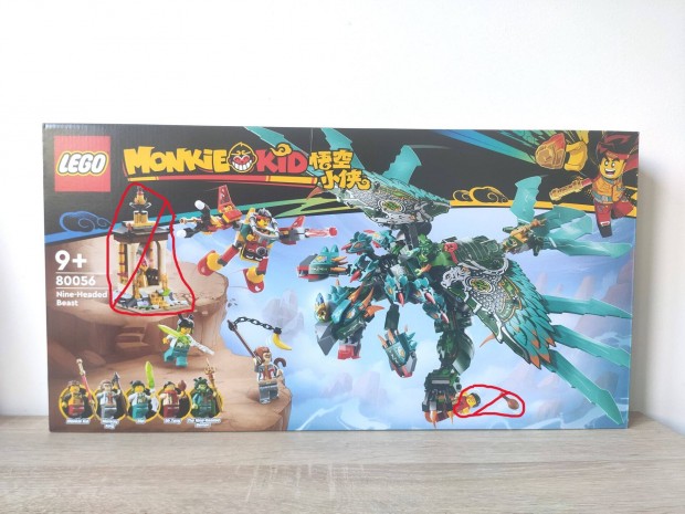 Lego Monkie Kid 80056 Nine-Headed Beast Pavilon nlkl