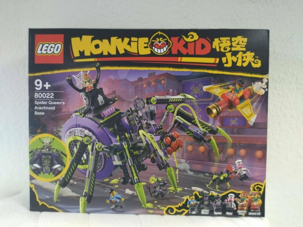 Lego Monkie Kid Spider Queen pkhlszer bzisa j, bontatlan