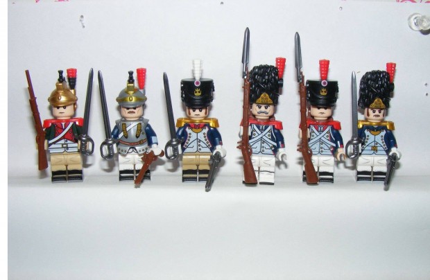 Lego Napleoni hbork Napleon birodalmi grda Francia katonk katona