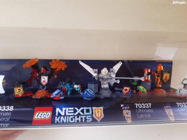 Lego Nexo Knights 56cmX 20cm szles bemutat mintadarabok