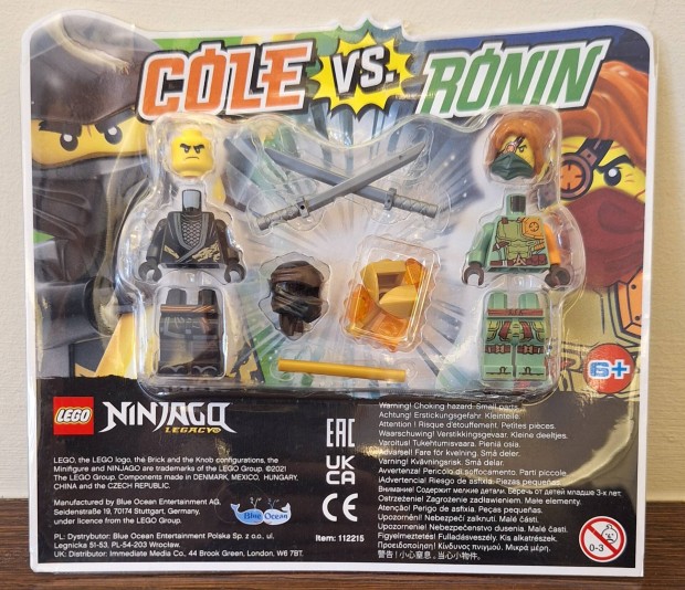 Lego Ninjago 112215 Cole vs. Ronin