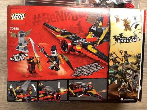 Lego Ninjago 70650 A sors szrnya, jszer