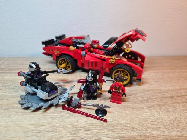 Lego Ninjago 70727 - X-1 Ninja Charger !Hinytalan, Karcmentes!