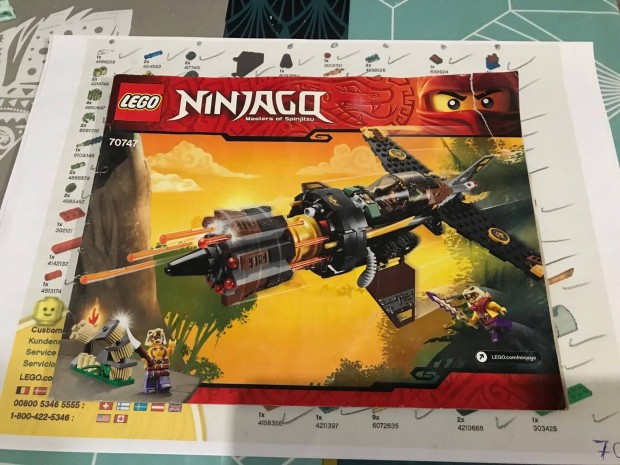 Lego Ninjago 70747 Sziklarombol