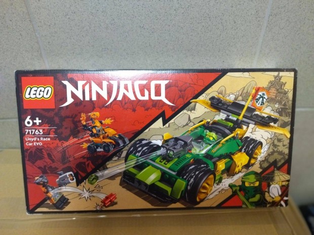 Lego Ninjago 71763 Lloyd's Evo versenyautja j, bontatlan