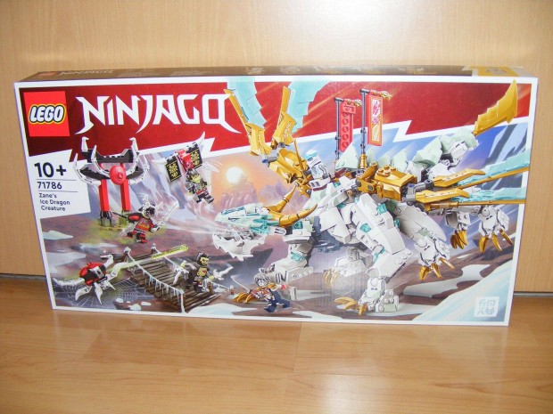 Lego Ninjago 71786 Zane jégsárkány sárkány teremtménye Új