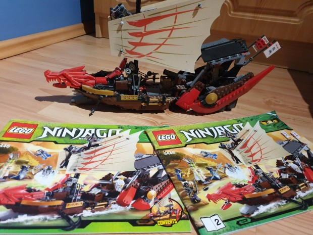 Lego Ninjago Destiny's Bounty haj 9446