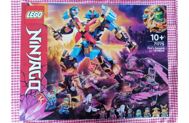 Lego Ninjago - Nya Szamuráj X robotja 71775 új, bontatlan