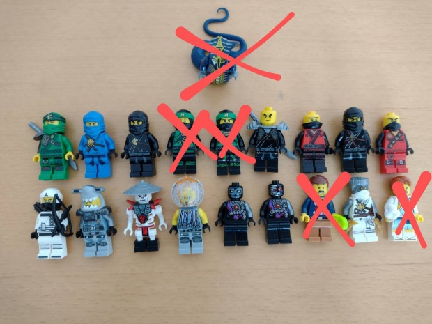 Lego Ninjago figurk 