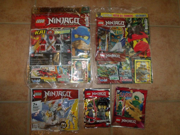Lego Ninjago új Thunder Keeper Kai Legacy Nindroid Jégsárkány Lloyd