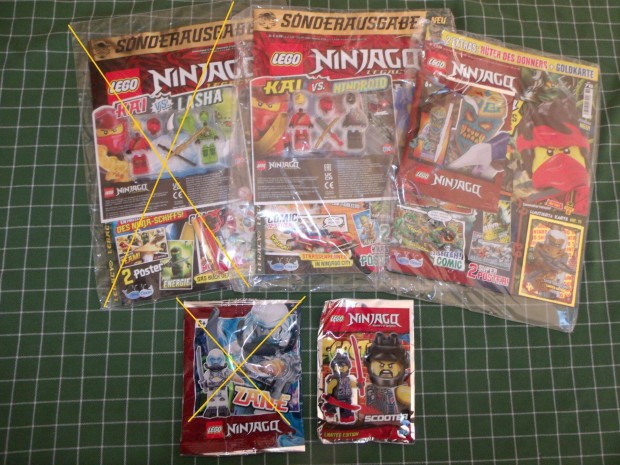 Lego Ninjago j Thunder Keeper Kai Scooter Zane Lasha Nindroid