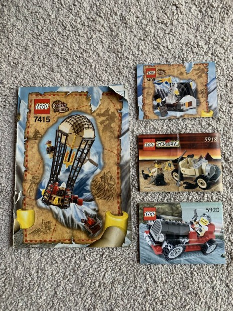 Lego Orient Expedition, Adventurers leírások