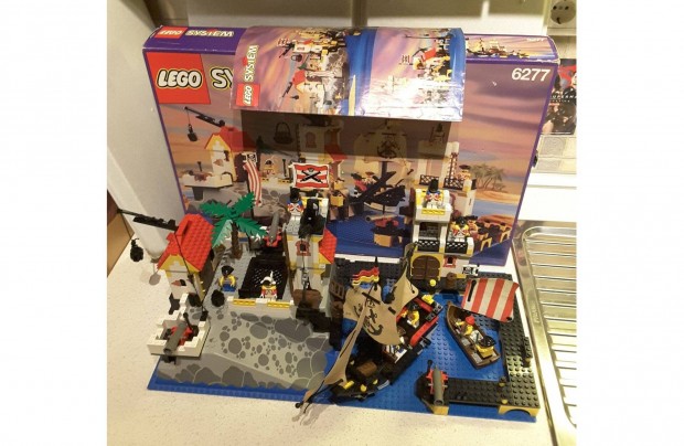 Lego Pirates 6277 Imperial Trading Post + doboz + lers Hinytalan