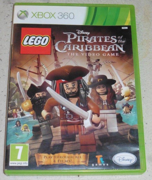 Lego Pirates Of The Caribbean Gyri Xbox 360, Xbox ONE, Series X Jtk