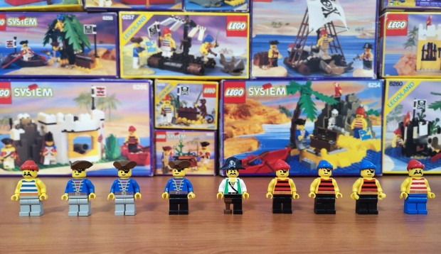 Lego Pirates figura csomag 2.