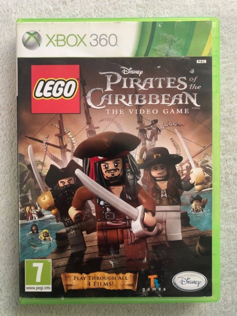 Lego Pirates of The Caribbean Thew Video Game Xbox 360 jtk