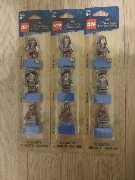 Lego Pirates of the Caribean Magnet Set