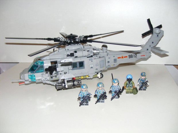 Lego SWAT Modern hadvisels Z-20 Harci tmad Helikopter 940db j