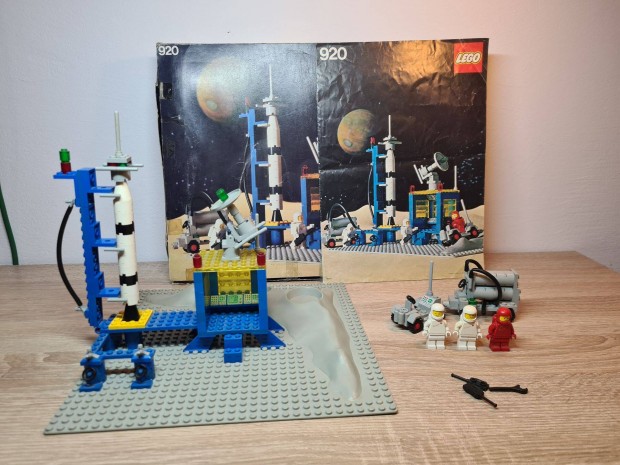 Lego Space 920 - Alpha-1 Rocket Base !Hinytalan, Nagyon szp!