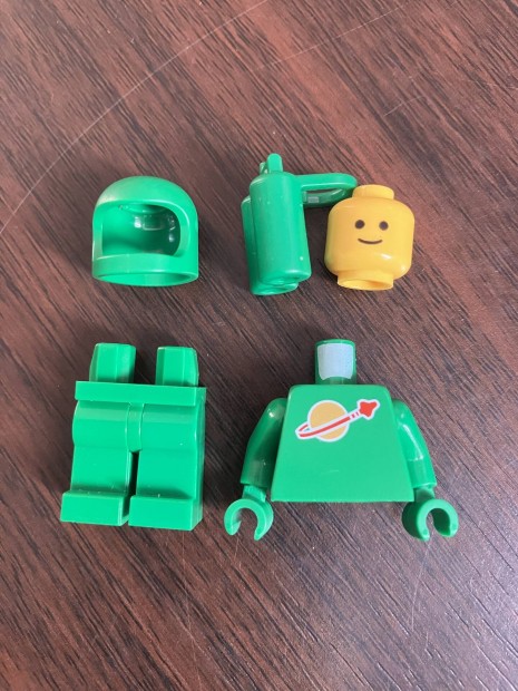 Lego Space mini figura zöld Új