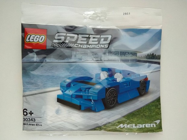 Lego Speed Champions 30343 Mclaren Elva bontatlan j