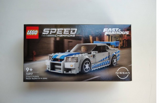 Lego Speed Champions 76917 - 2 Fast 2 Furious Nissan - új, bontatlan