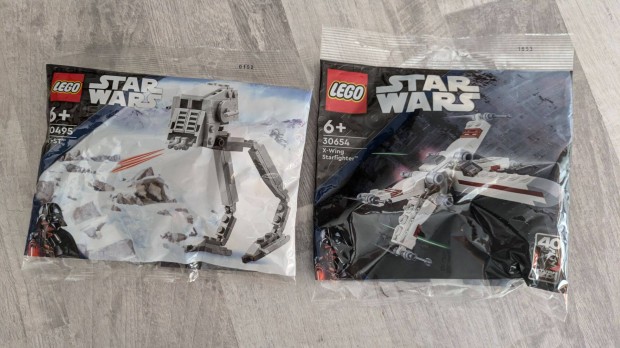 Lego Star Wars 30495 AT-ST, X-wing Starfighter 30654, j, Bontatlan!