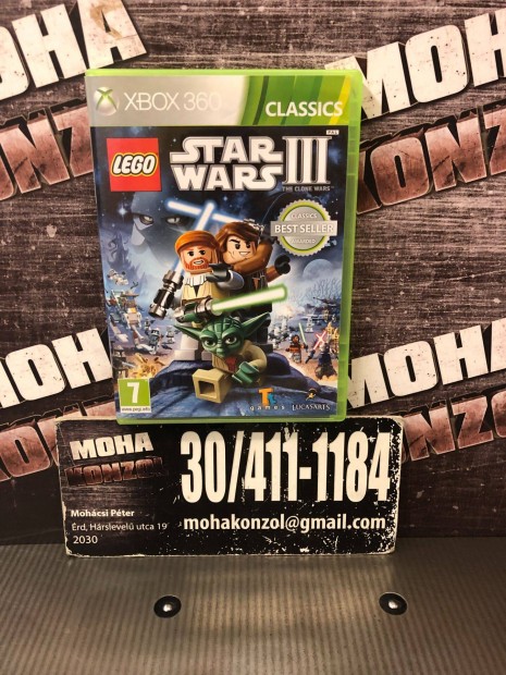 Lego Star Wars 3 The Clone Wars Xbox 360