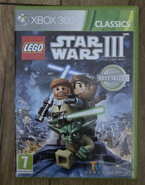 Lego Star Wars 3 Xbox 360 hasznlt jtk 