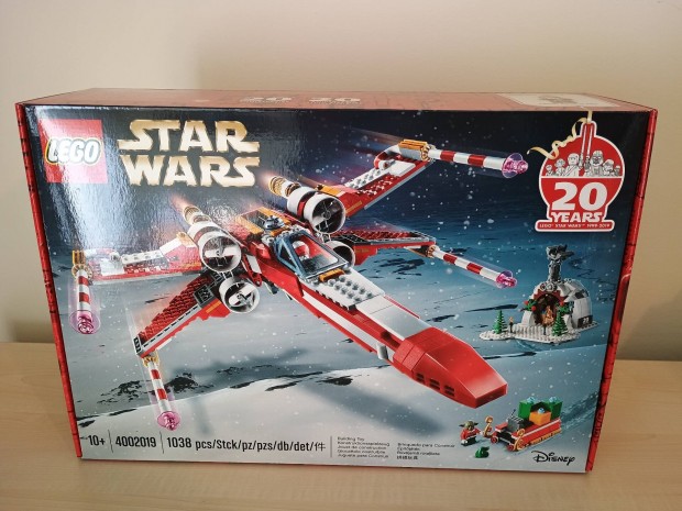 Lego Star Wars 4002019 Karcsonyi X-Wing j, bontatlan 