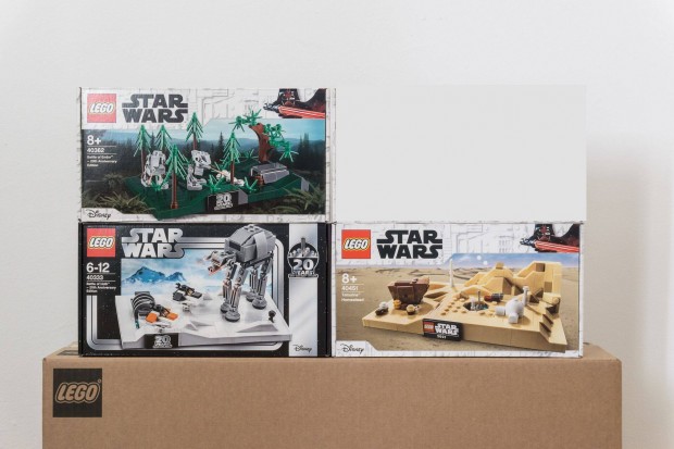 Lego Star Wars 40333, 40362, 40451 egyben (j, bontatlan)