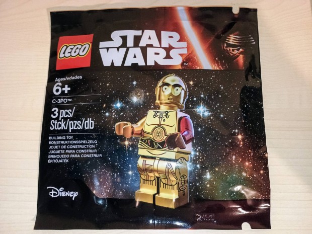 Lego Star Wars 5002948 C-3PO Exkluzv Lego Polybag j, bontatlan 