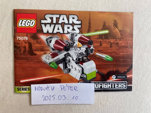 Lego Star Wars 75076 Republic Gunship (dobozos)