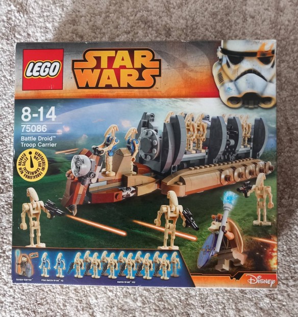 Lego Star Wars 75086 Battle Droid-Csapatszllt j,bontatlan 