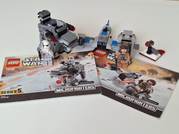 Lego Star Wars 75195 Ski Speeder vs First Order Walker