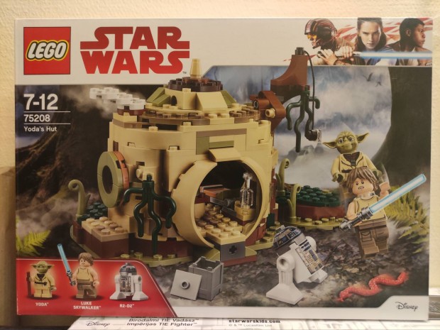 Lego Star Wars 75208 Yoda kunyhja bontatlan.