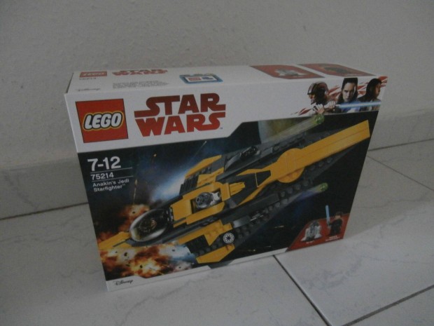 Lego Star Wars 75214 Anakin Jedi csillagvadsza bontatlan