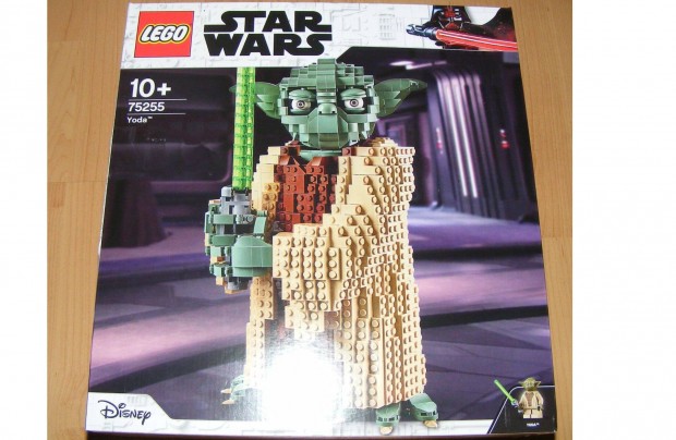 Lego Star Wars 75255 Yoda Sculpture Mellszobor j BP!