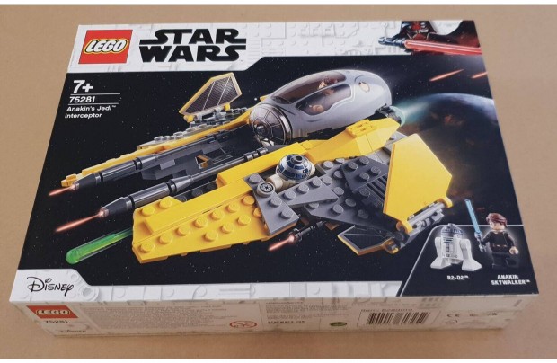 Lego Star Wars 75281 Anakin Jedi vadszgpe - Bontatlan