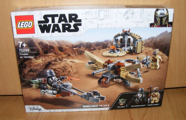 Lego Star Wars 75299 Tatooine-i kaland Grogu Mando Baby Yoda j BP!