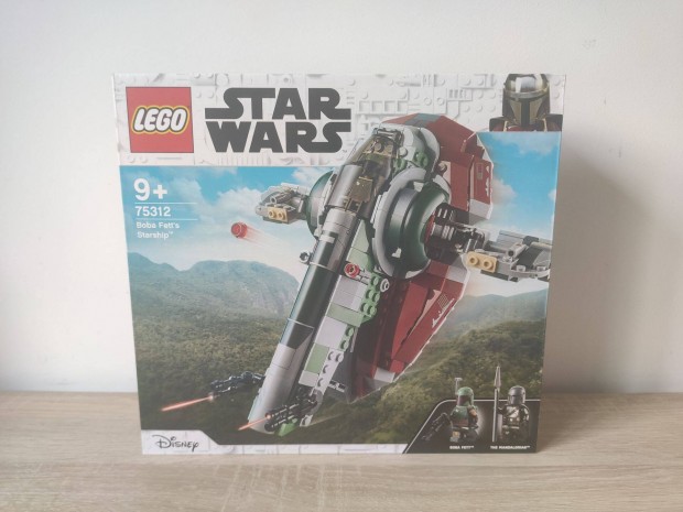 Lego Star Wars 75312 Boba Fett Slave I. Starfighter Bontatlan