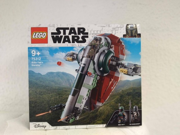 Lego Star Wars 75312 Boba Fett csillaghajja j, bontatlan